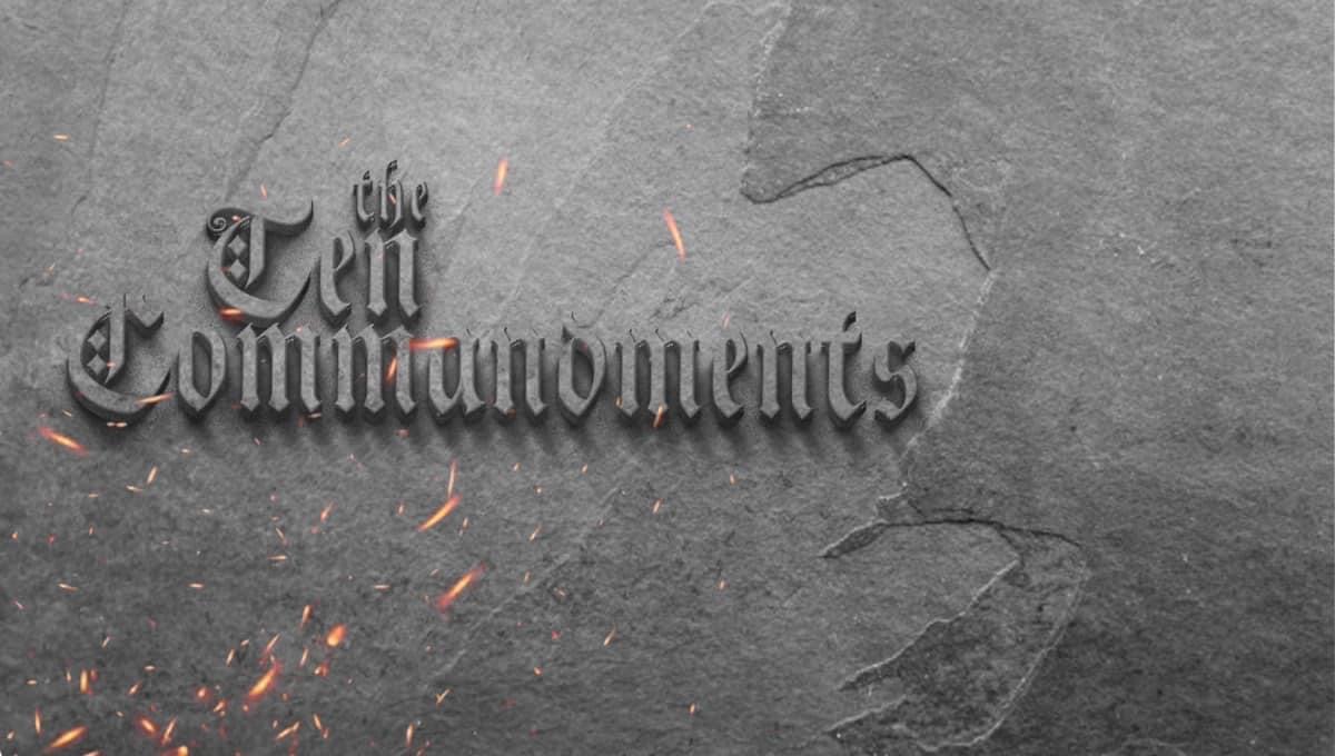 The Ten Commandments – God’s Armey